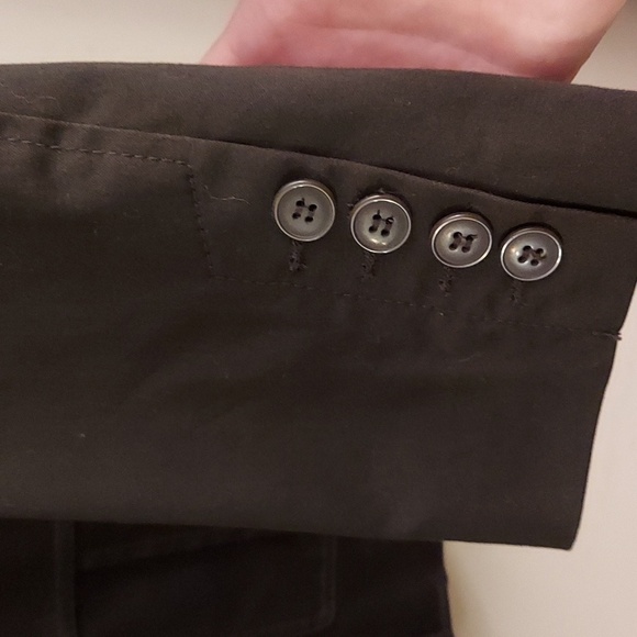 HENNES Made for H&M Four-Button Dark Olive Green Military Style Lined Bl… - Picture 5 of 11